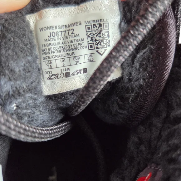 Merrell Antora 3 Thermo Mid Waterproof Hiking Boots 7.5 - Picture 13 of 16